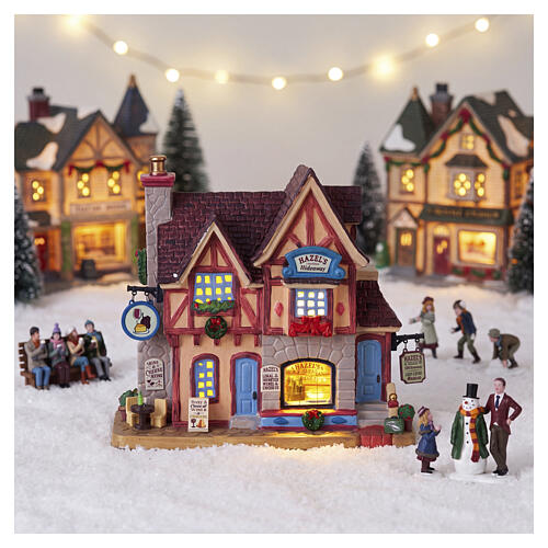 Hazel's Hideaway bâtiment éclairé Lemax Caddington Village 17x19,1x9,5 cm - 55341 2