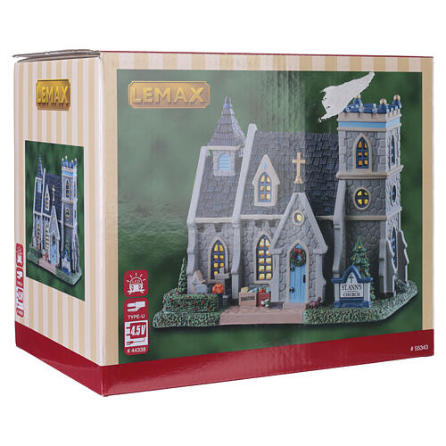 St. Ann's Church beleuchtetes Gebäude Lemax Caddington Village 15x20x12 cm - 55343 8