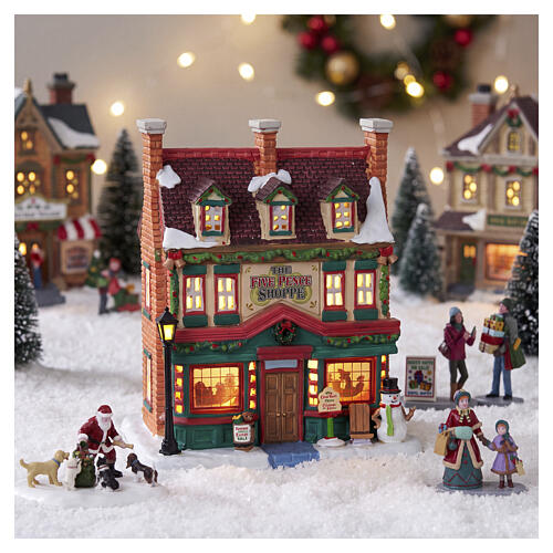 The Five Pence Shoppe beleuchtetes Gebäude Lemax Caddington Village 18x15x13 cm - 55344 2