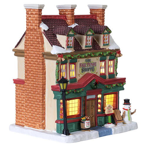 The Five Pence Shoppe beleuchtetes Gebäude Lemax Caddington Village 18x15x13 cm - 55344 4