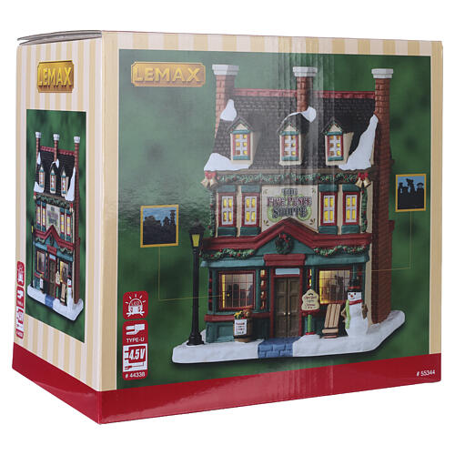 The Five Pence Shoppe edificio illuminato Lemax Caddington Village 18x15x13 cm - 55344 7