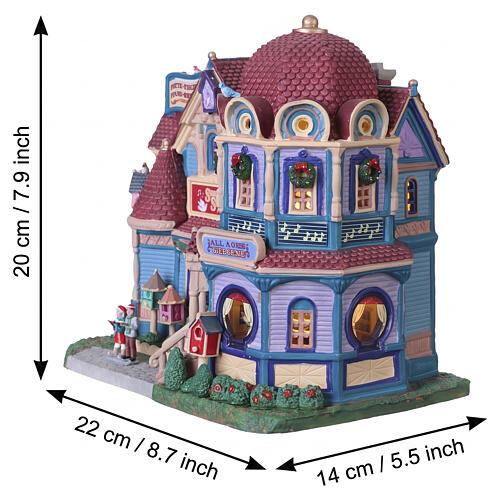 Sweet Songbird Music School beleuchtetes Gebäude Lemax Caddington Village 20x22x14 cm - 55347 3