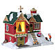 The Little Brick House illuminated building by Lemax, Caddington Village, 6.8x8.1x4.9 in - 55348 s4