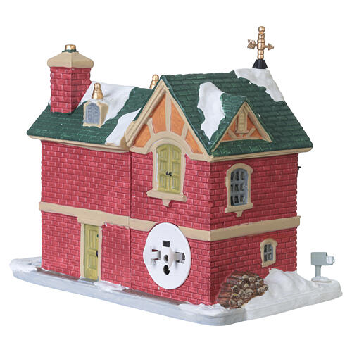 The Little Brick House edificio illuminato Lemax Caddington Village 17x20x12 cm - 55348 5