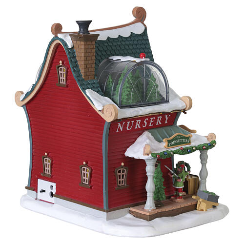 Festive Tidings Nursery beleuchtetes Gebäude Lemax Santa's Wonderland 22x21x16 cm - 55350 5