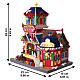 Wonderland Rail beleuchtetes Gebäude Lemax Santa's Wonderland 24x22x15 cm - 55351 s3