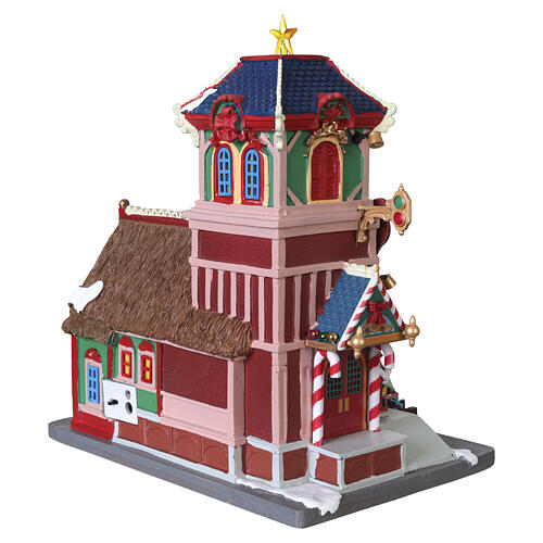 Wonderland Rail edificio illuminato Lemax Santa'S Wonderland 24x22x15 cm - 55351 5