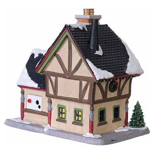 The Creative Cottage edificio illuminato Lemax Caddington Village 18x19x13cm - 55354 5