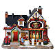 Poinsettia Lane Bed & Breakfast beleuchtetes Gebäude Lemax Caddington Village 18x23x15 cm - 65525 s1
