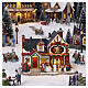 Poinsettia Lane Bed & Breakfast beleuchtetes Gebäude Lemax Caddington Village 18x23x15 cm - 65525 s2