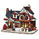 Poinsettia Lane Bed & Breakfast edificio illuminato Lemax Caddington Village 18x23x15 cm - 65525 s1