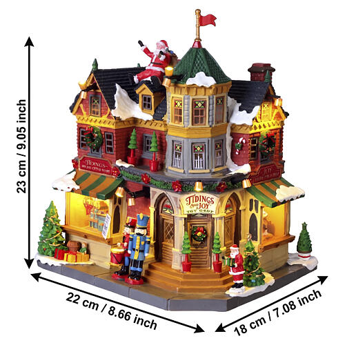 Tidings And Joy beleuchtetes Gebäude Lemax Caddington Village 23x22x18 cm - 65526 3