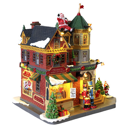 Tidings And Joy edificio illuminato Lemax Caddington Village 23x22x18 cm - 65526 4