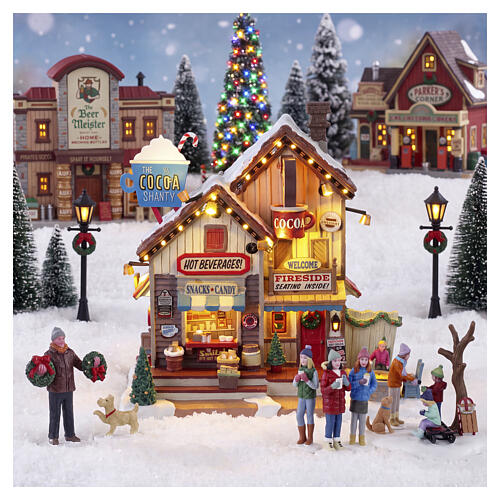 The Cocoa Shanty beleuchtetes Gebäude Lemax Harvest Crossing 21x16x20 cm - 65528 2