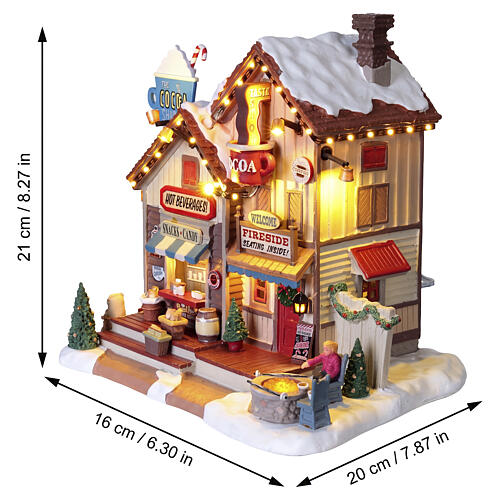 The Cocoa Shanty beleuchtetes Gebäude Lemax Harvest Crossing 21x16x20 cm - 65528 3