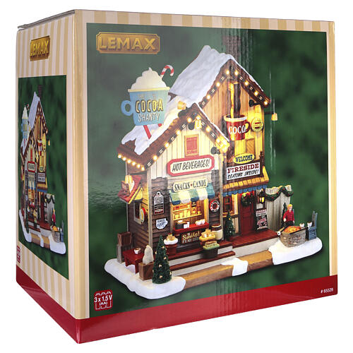 The Cocoa Shanty beleuchtetes Gebäude Lemax Harvest Crossing 21x16x20 cm - 65528 7