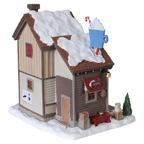 The Cocoa Shanty edificio illuminato Lemax Harvest Crossing 21x16x20 cm - 65528 5