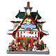 Polar Frost Ice Cream Parlor beleuchtetes Gebäude Lemax Santa's Wonderland 21x18x14 cm - 65531 s1