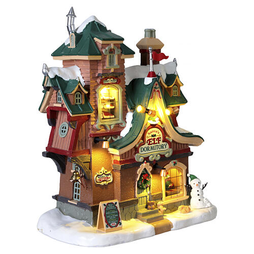 Santa's Elf Dormitory beleuchtetes Gebäude Lemax Santa's Wonderland 23x19x12 cm - 65533 4