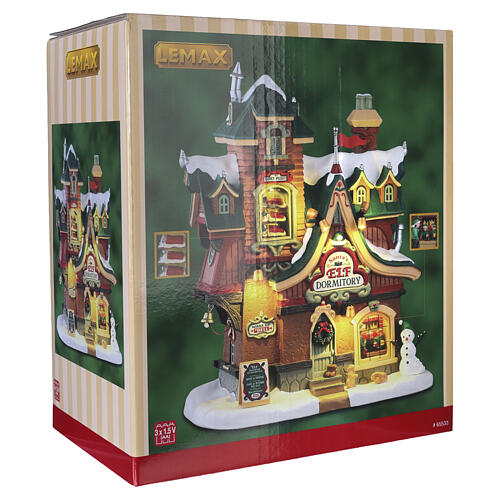 Santa's Elf Dormitory edificio illuminato Lemax Santa'S Wonderland 23x19x12 cm - 65533 7