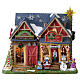 Holly & Ivy's Christmas Yard Décor bâtiment éclairé Lemax Vail Village 17x20x14 cm - 65537 s1