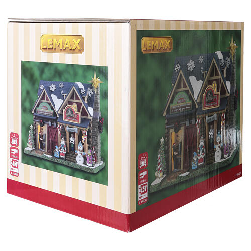Holly & Ivy's Christmas Yard Décor edificio illuminato Lemax Vail Village 17x20x14 cm - 65537 9