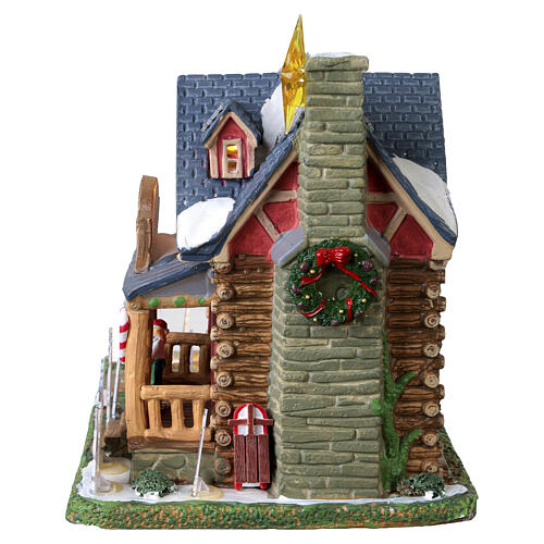 Holly & Ivy's Christmas Yard Décor edifício iluminado Lemax Vail Village 17x20x14 cm - 65537 4