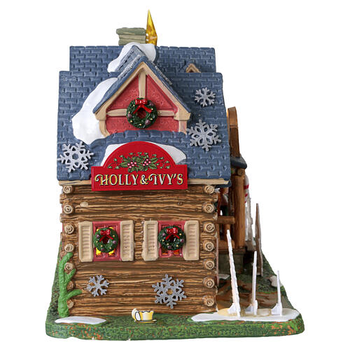 Holly & Ivy's Christmas Yard Décor edifício iluminado Lemax Vail Village 17x20x14 cm - 65537 6