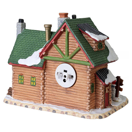Alpine Adventures Ski School beleuchtetes Gebäude Lemax Vail Village 17x20x14 cm - 65538 5