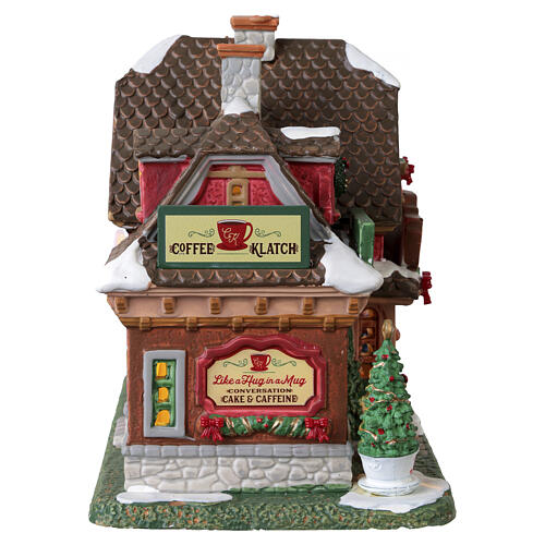Coffee Klatch beleuchtetes Gebäude Lemax Caddington Village 17x21x11 cm - 65541 4