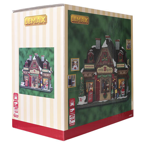 Coffee Klatch beleuchtetes Gebäude Lemax Caddington Village 17x21x11 cm - 65541 9