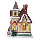 Maple Lane Chapel beleuchtetes Gebäude Lemax Harvest Crossing 20x18x15 cm - 65542 s4