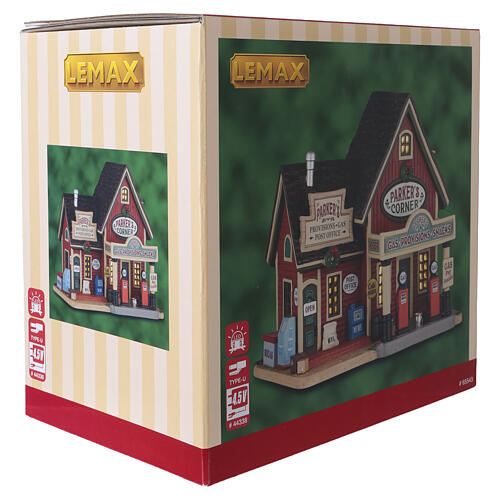 Parker's Corner bâtiment illuminé Lemax Harvest Crossing 16x17x12 cm - 65543 7