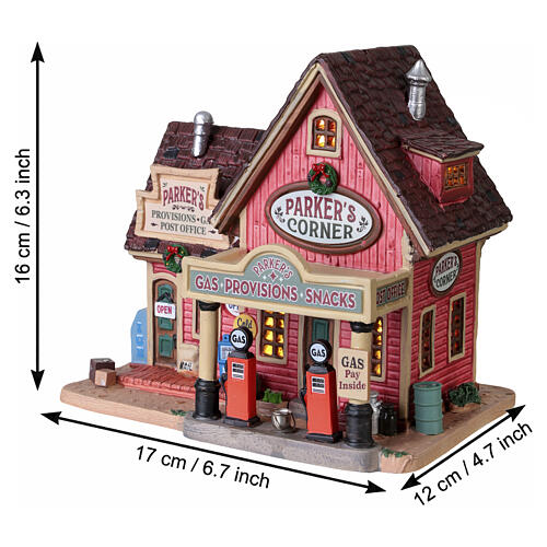 Parker's Corner edifício iluminado Lemax Harvest Crossing 15,8x17,5x12 cm - 65543 3