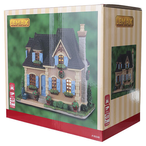 Dubois Residence beleuchtetes Gebäude Lemax Caddington Village 15x17x11 cm - 65548 7