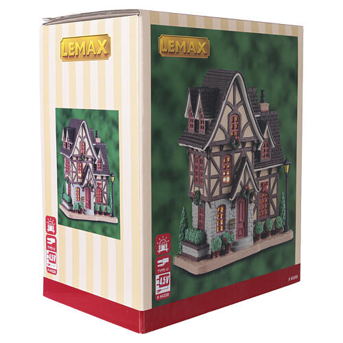 Bosworth Residence beleuchtetes Gebäude Lemax Caddington Village 17x16x10 cm - 65550 7