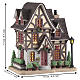 Bosworth Residence edificio illuminato Lemax Caddington Village 17x16x10 cm - 65550 s2