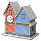 Carol Residence beleuchtetes Gebäude Lemax Caddington Village 19x19x12 cm - 65551 s5