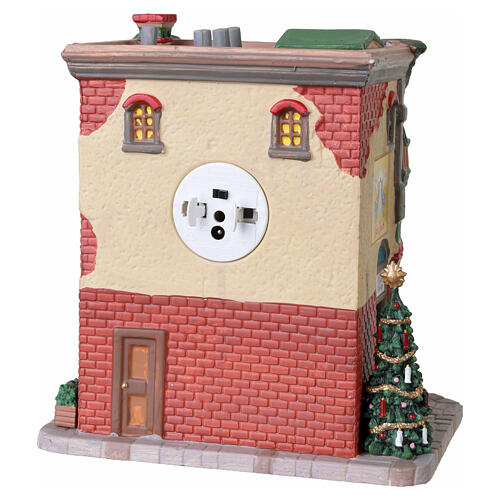 Mario's Pizzeria & Bistro beleuchtetes Gebäude Lemax Caddington Village 18x16x12 cm - 65554 6