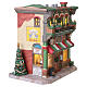 Mario's Pizzeria & Bistro edificio illuminato Lemax Caddington Village 18x16x12 cm - 65554 s4