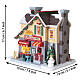 Penelope's Pies bâtiment illuminé Lemax Caddington Village 17x19x13 cm - 65556 s3
