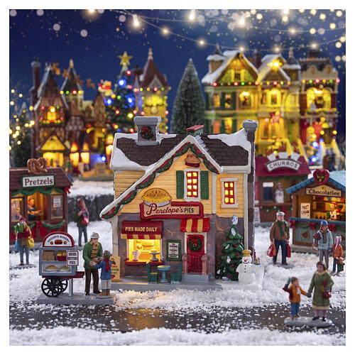Penelope's Pies edifício iluminado Lemax Caddington Village 17x19x13 cm - 65556 2