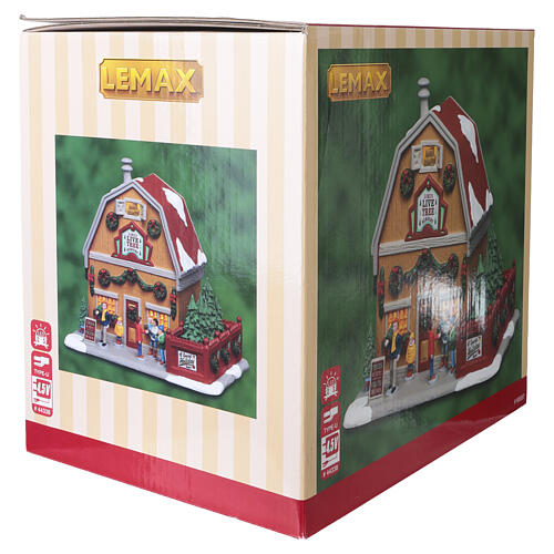 Luke's Live Tree Nursery beleuchtetes Gebäude Lemax Caddington Village 19x22x16 cm - 65557 7