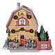 Luke's Live Tree Nursery edifício iluminado Lemax Caddington Village 18,8x22x16 cm - 65557 s1