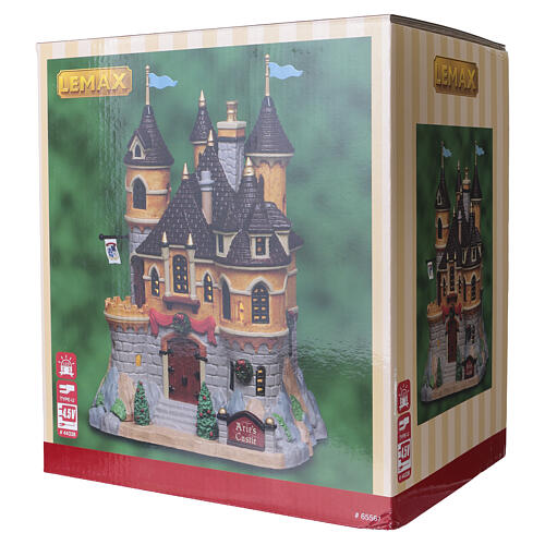Arie's Castle bâtiment éclairé Lemax Caddington Village 23x17x14 cm - 65561 9