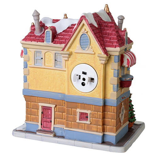 Father Christmas Gift Shop edificio illuminato Lemax Caddington Village 20x18x13 cm - 65562 5
