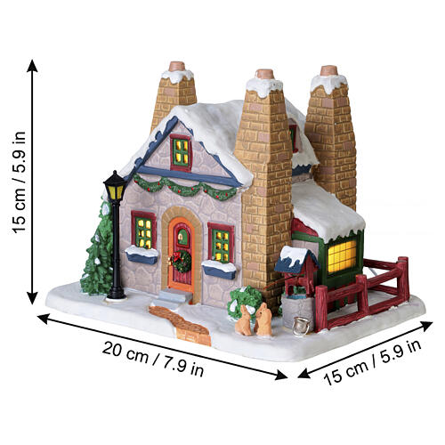 Piney Grove Cottage beleuchtetes Gebäude Lemax Caddington Village 15x20x15 cm - 65563 3