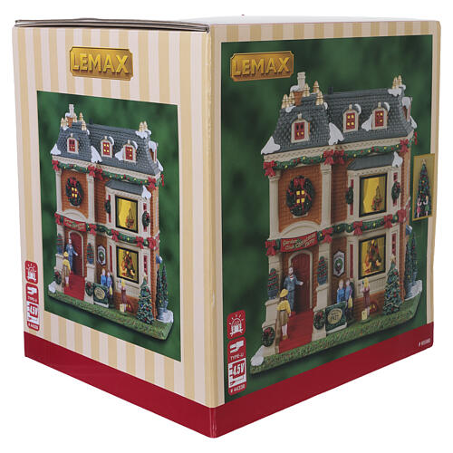 Garden Club Christmas Party bâtiment éclairé Lemax Caddington Village 20x19x15 cm - 65580 9
