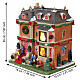Garden Club Christmas Party edificio illuminato Lemax Caddington Village 20x19x15 cm - 65580 s3