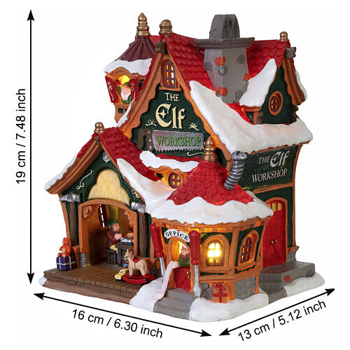The Elf Workshop beleuchtetes Gebäude Lemax Santa's Wonderland 19x16x13 cm - 75291 3
